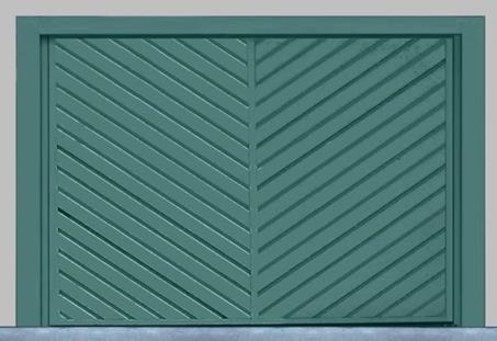 Portões de Chapa - modelo 02